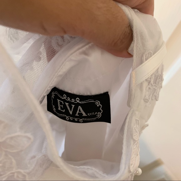 NWT S White Formal Short Dress - Picture 5 of 7